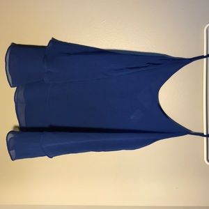 🌺VENUS blue tank top